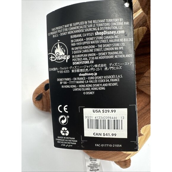 Disney Stitch Crashes Plush Toy Pinocchio with Hat Limited Release 5/12 NEW NWT - Picture 5 of 11